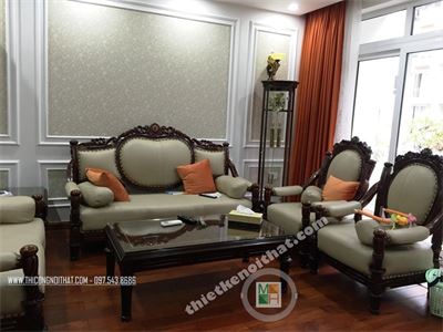 Thi công nội thất biệt thự gỗ việt công trình tại Nguyễn Chí Thanh - Anh Hùng 