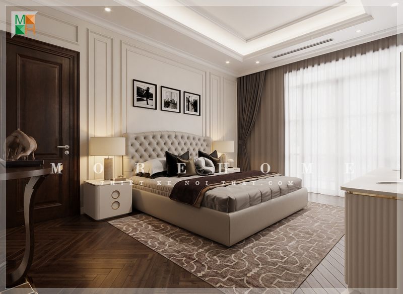 Ấn tượng với mẫu thiết kế phòng ngủ đẹp sang trọng và tinh tế cho không gian nghỉ ngơi của mỗi gia đình.
