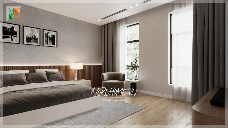 Mê mẩn trước không gian phòng ngủ đẹp và ấn tượng cho không nghỉ ngơi tiện nghi cho mọi gia đình Việt.